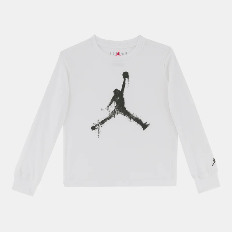 Jordan White Kids' Jumpman Drips Sweatshirt  | Best Price UAE
